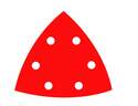 3-3/4-Inch 220-Grit Oscillating Detail Triangle Sanding Sheets, 10-Pack