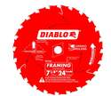 7-1/4-Inch x 24-Tooth Framing Saw Blade