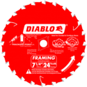 7&#82091/4-Inch X 24-Tooth Framing Saw Blade 3-Pack
