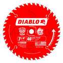 7-1/4-Inch X 40-Tooth Finish Saw Blade