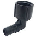 3/4-Inch Pex X Fip Plastic Swivel Elbow 2-Pack