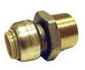 1-Inch X 1-Inch Mip Ptf Brass Lead-Free Straight Adapter