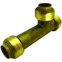1/2-Inch Ptf Brass Lead-Free Slip Tee
