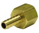 1/4-Inch X 1/4-Inch Hb X Fip Brass Lead-Free Hose Barb Adapter