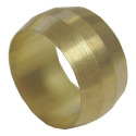 3/8 in. Compression Brass Pipe Sleeve Fitting - 1-Pack