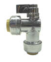 1/2-Inch Ptf Brass Lead-Free Angled Valve