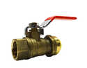 1/2-Inch Ptf X Fip Brass Lead-Free Ball Valve