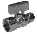1/4-Inch 3/8-Inch X 1/2-Inch Fip X Comp Straight Turn Stop Valve