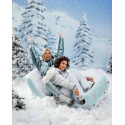 Inflatable Alpine Winter Sleigh Snow Sled