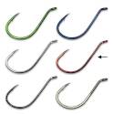 10-Pack Size-4 Octopus Red Fishing Hooks