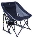 Indigo Blue Pod Rocker Rocking Camp Chair With Sling-Style Seat