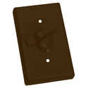 Bronze Vertical Toggle Switch Cover