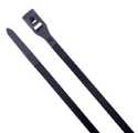 8-Inch Black Low Profile Cable Ties
