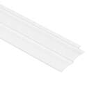 Vision Pro 12-1/2-Foot, Double 4-Inch, White, Traditional Lap Siding, Per Square
