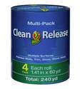 1.41-Inch X 60-Yard Blue Clean Release Painter's Tape, 4-Pack 