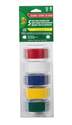 3/4-Inch X 12-Foot Multi-Color Coding Electrical Tape