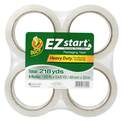 1.88-Inch X 54.6-Yard Clear Clear Ez Start Packaging Tape, 4-Pack 