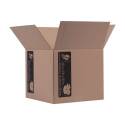 12-Inch X 12-Inch X 10-1/2-Inch Small,  Brown, Corrugated,  Folded, Kraft Shipping Box