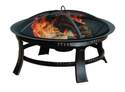 30-Inch Brant Round Oil Rubbed Bronze Steel Fire Pit