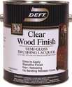 1-Gallon Clear Semi-Gloss Wood Finish Brushing Lacquer 