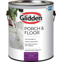 1-Gallon Steel Gray Water-Based Porch & Floor Satin Interior/Exterior Paint