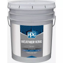 5-Gallon Satin White And Pastel Base Weather King Exterior Paint
