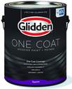 1-Gallon White Eggshell One Coat Interior Paint And Primer 