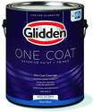 1-Gallon White Semi-Gloss One Coat Exterior Paint And Primer 