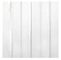 48-Inch X 8-Foot White Mdf Primed Beadboard Wall Panel 