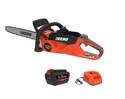 Eforce 56-Volt Cordless Battery Chain Saw With 5.0Ah Battery And Charger
