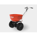 Spreader Pro Turf Broadcast 85-Pound Hopper Stainless Steel Frame Heavy Duty Agitator Hopper Cover Included