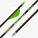 340-Spine Black Hunter Xt Arrow With 2-Inch Rapt-X Vane, 6-Pack