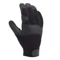 Men's X-Large Black Dex Spandex And Goatskin Glove