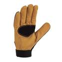 Men's X-Large Black/Barley Dex Spandex And Goatskin Glove