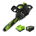 80-Volt 16-Inch Brushless Chainsaw With 2.5Ah Battery