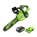 24-Volt 12-Inch Cordless Chainsaw With 4.0Ah Battery & Charger