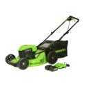 48-Volt 21-Inch Battery  Walk Behind Self-Propelled Lawn Mower With Two 5.0Ah Batteries & Charger