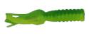 2-Inch Chartreuse Lime Big T Fringe Fry Crappie Bait 12-Pack