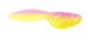 2-Inch Pink Ghost Big T Paddle Fry Crappie Bait 15-Pack