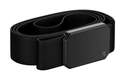 One-Size Black Men's Groove Belt™ With Black Buckle