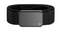Extra-Large Gun Metal/Black Webbed Stifftech Belt