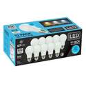60-Watt Equivalent A19 E26-Medium Daylight Non-Dimmable LED Light Bulb, 10-Pack