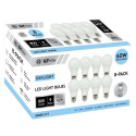 A19 LED Daylight 5000K 800 Lumen, 8-Pack