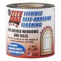 Tite Seal 6-Inch X 25-Foot Self-Adhesive Flexible Asphalt Window Flashing Tape