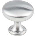 1-3/16-Inch Brushed Chrome Cabinet Knob