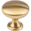1-3/16-Inch Satin Brass Madison Cabinet Knob