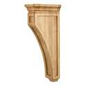 3 x 6 x 14-Inch Mission Style Wood Bar Bracket Carbel