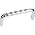 3-3/8-Inch Polished Chrome Torino Cabinet Pull