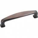 4-1/4-Inch Brushed Oil Rubbed Bronze Square Milan1 Cabinet Pull