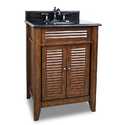 Lindley Louver Vanity With Top